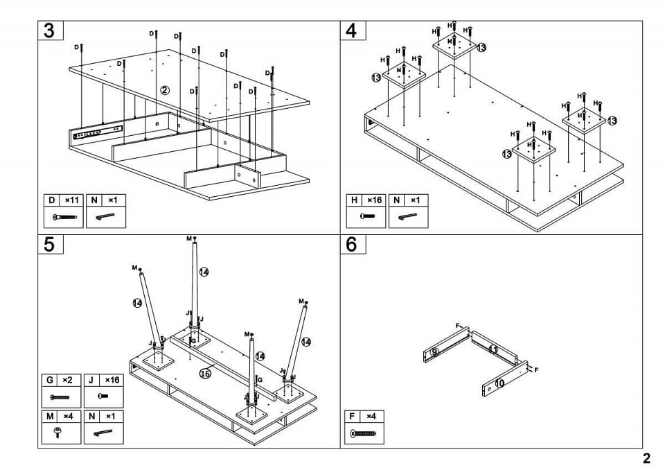 Стол компьютерный b-34