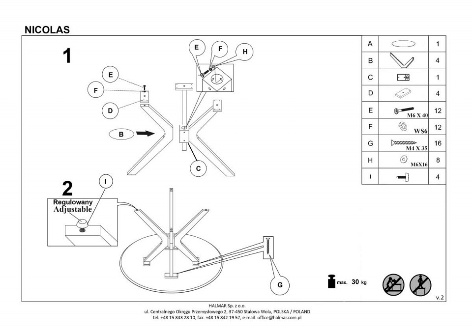 Стол обеденный nicolas