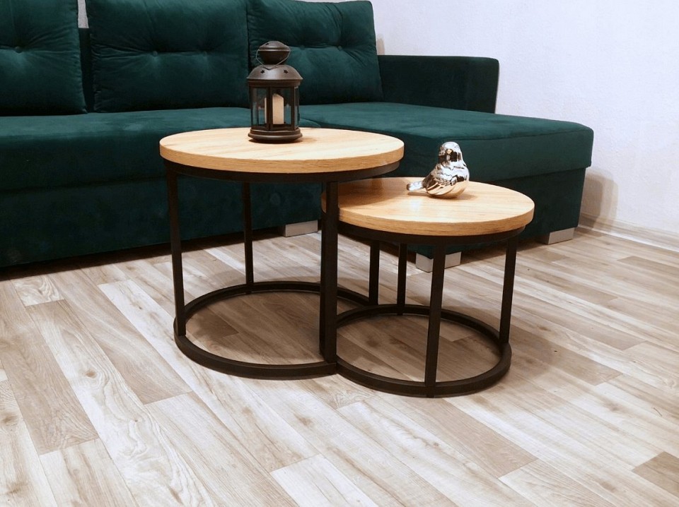 Набор из 2 столов журнальных oreo