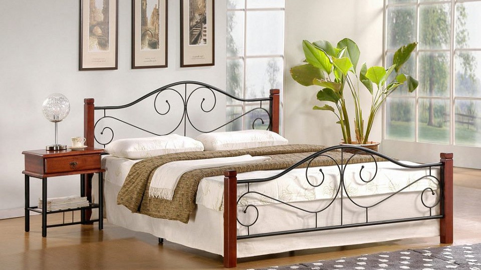 Кровать полутораспальная violetta