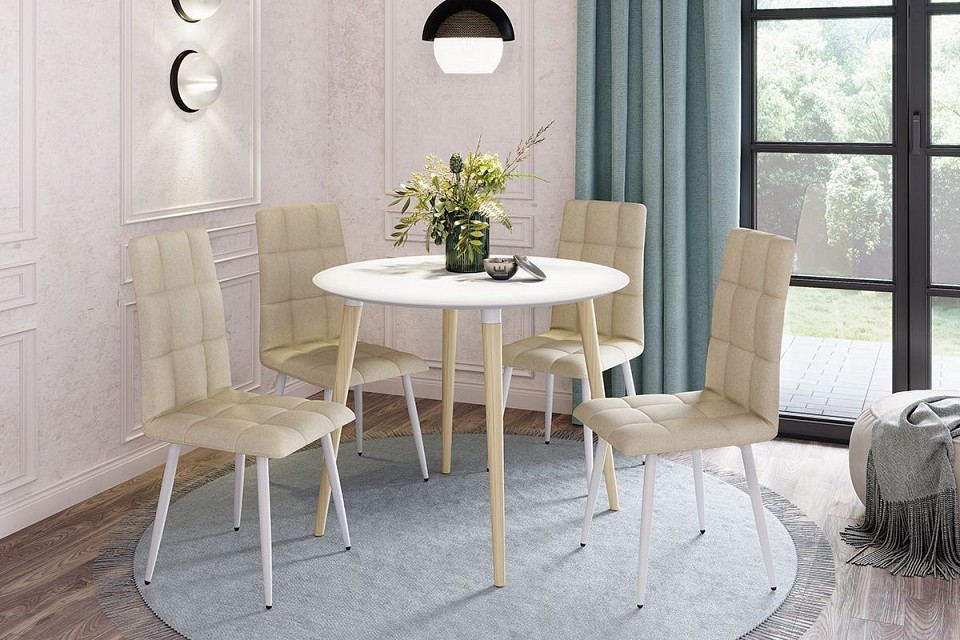 Набор из 4 стульев Турин