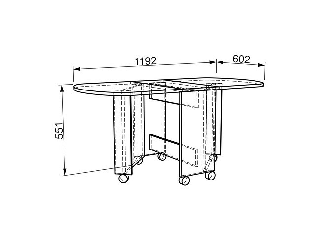 Стол журнальный cz-006