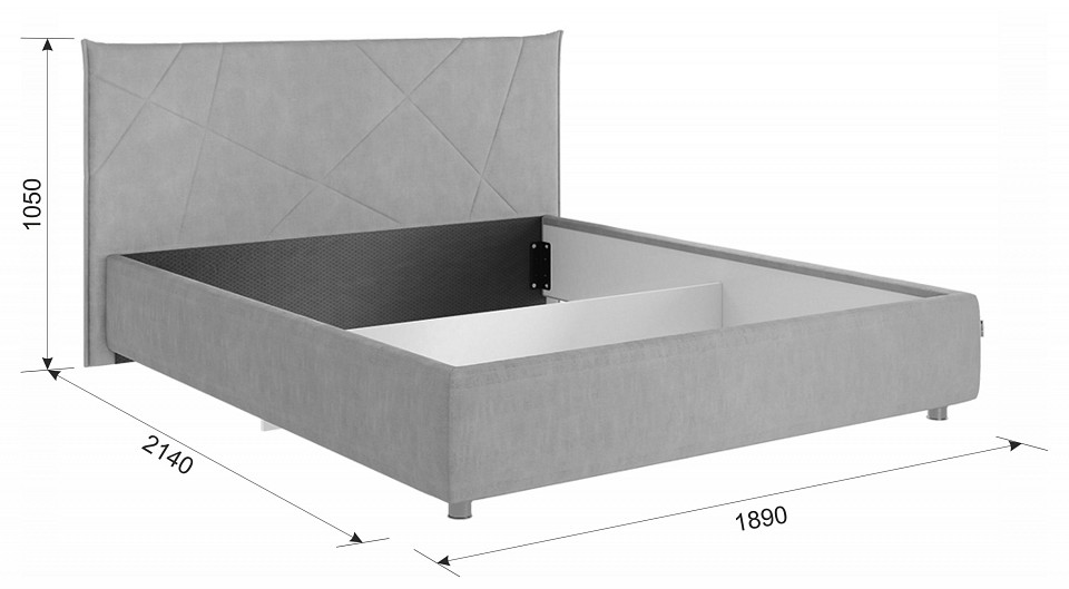 Кровать двуспальная Бест