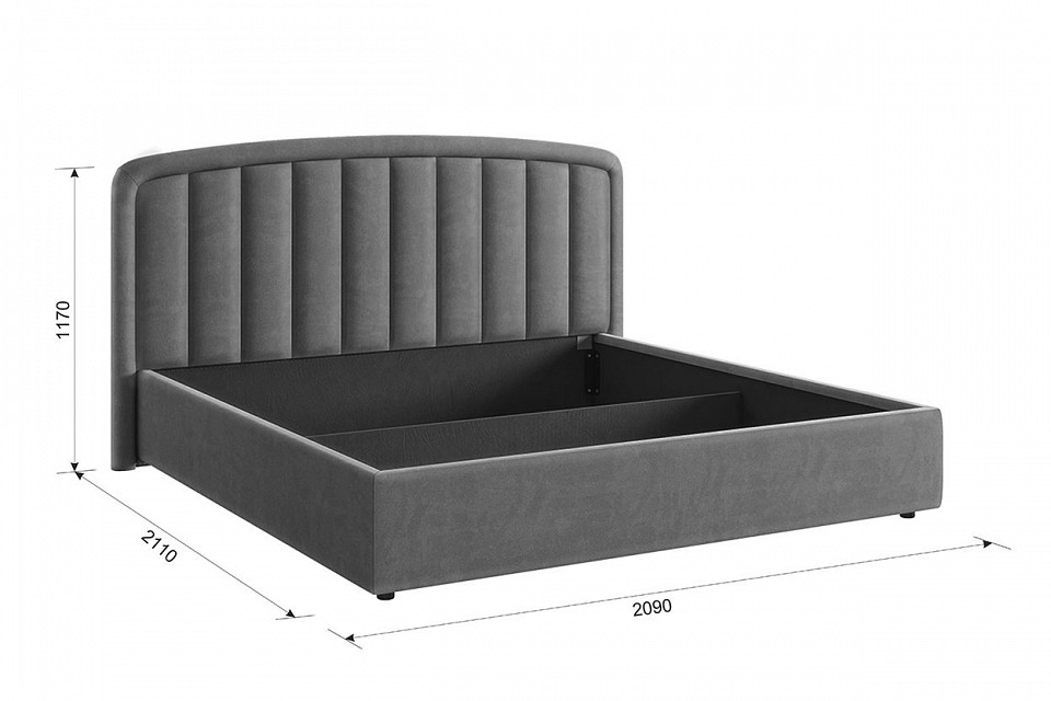 Кровать двуспальная Сиена 2