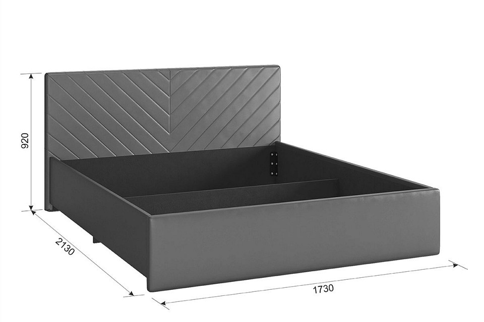 Кровать двуспальная Сандра 2