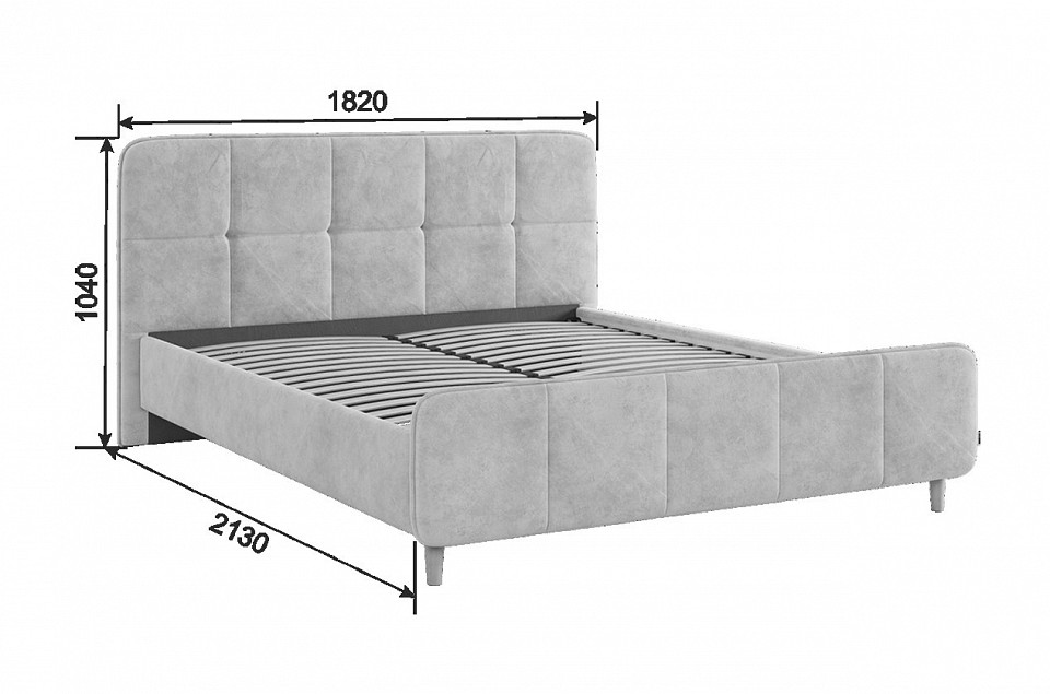 Кровать двуспальная Грета