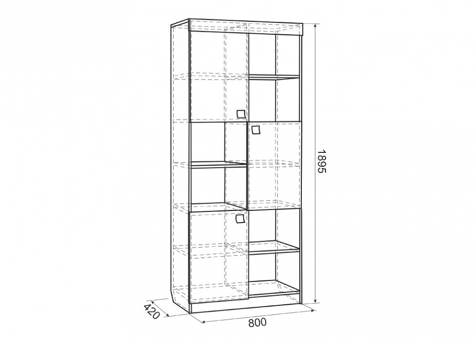 Стеллаж комбинированный Энерджи