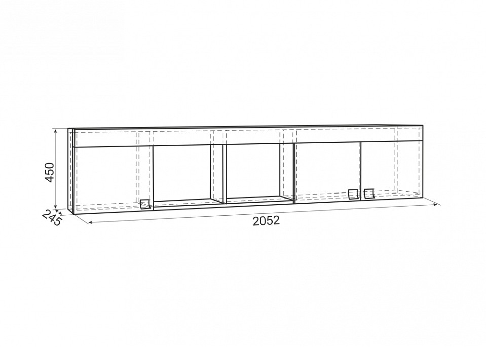 Полка комбинированная Энерджи