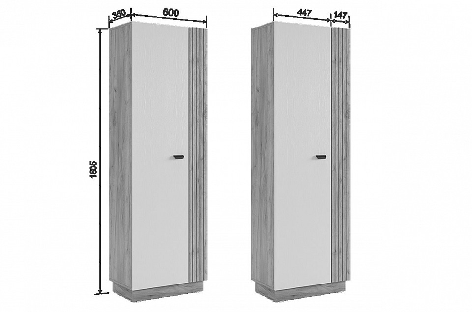 Шкаф платяной Моди