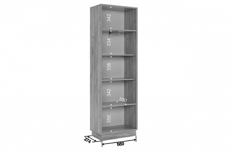 Шкаф платяной Моди