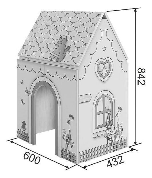 Стол письменный Домик
