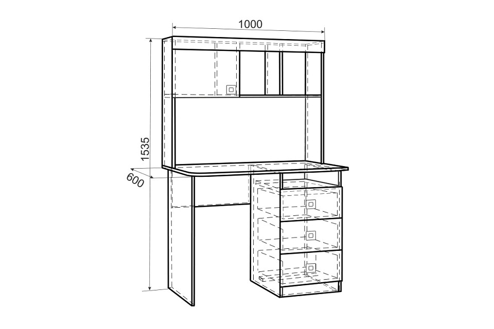 Стол компьютерный Форсаж