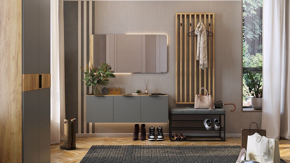 Вешалка настенная Бери