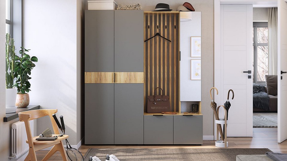 Шкаф платяной Бери