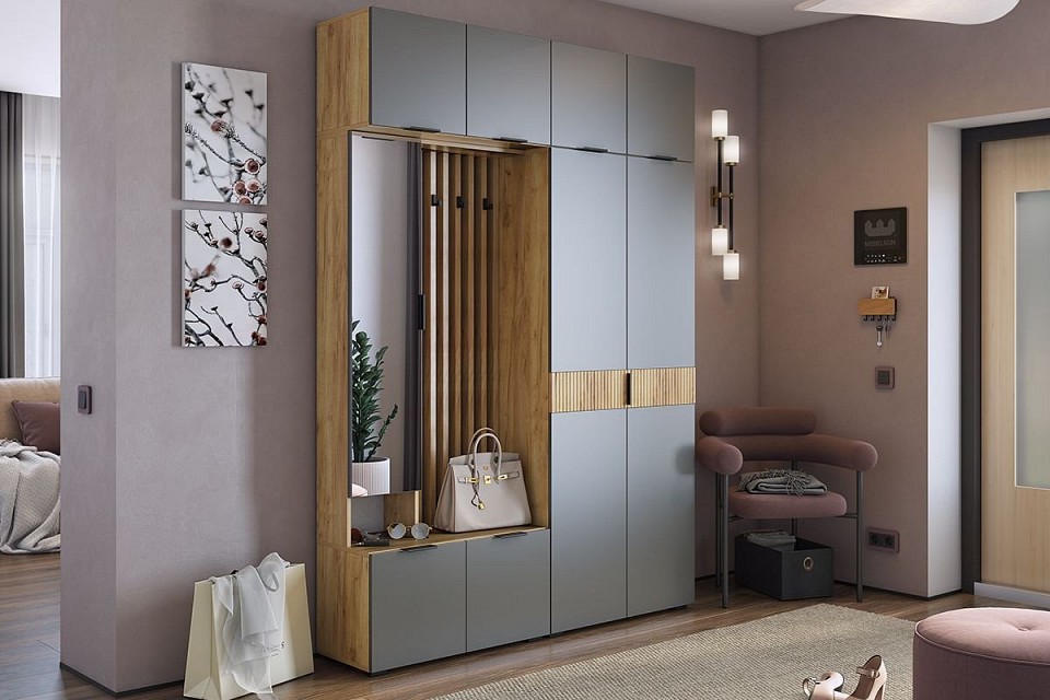 Шкаф платяной Бери