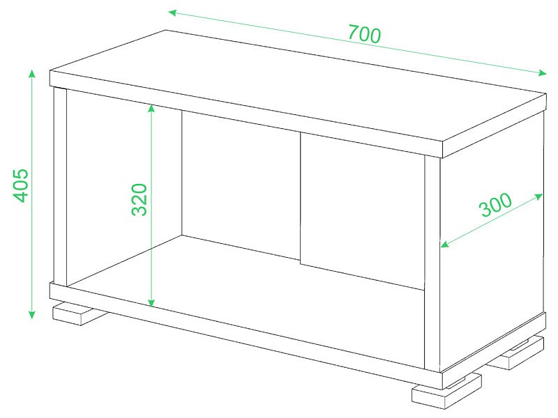 Стеллаж СБ-10-1