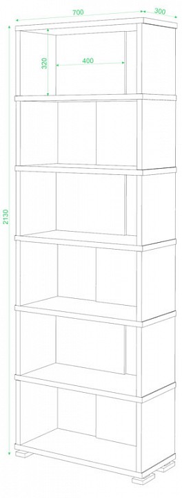 Стеллаж СБ-10-6