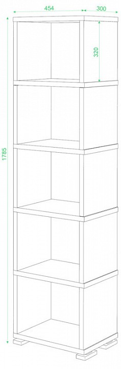 Стеллаж-колонка СБ-15-5