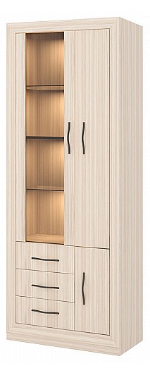 Шкаф-витрина Нобиле ШВтВ-ФСД-БЯН