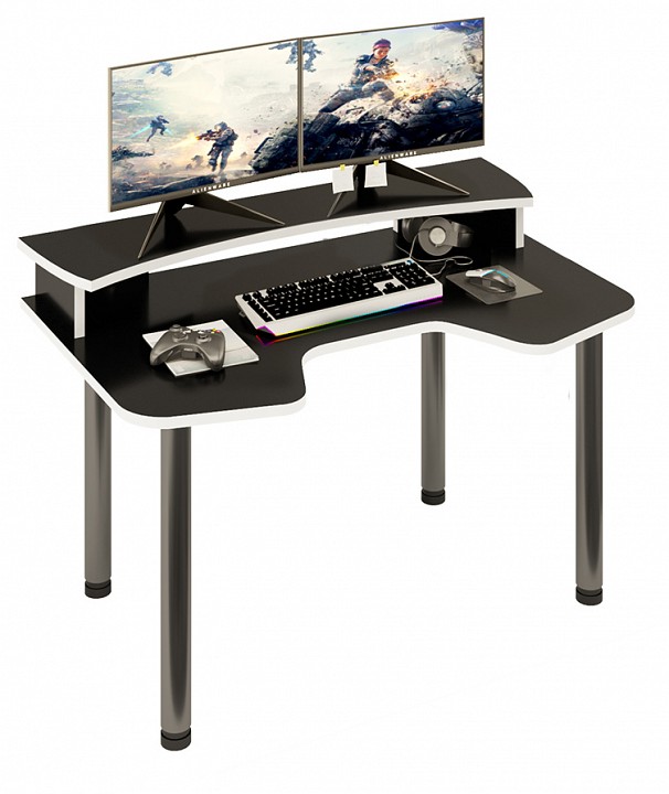 Стол компьютерный Домино lite СКЛ-Игр140МО-НКИЛ140