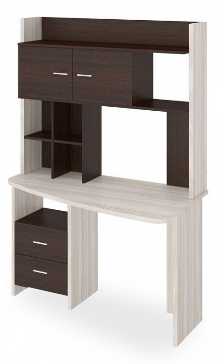 Стол компьютерный Домино lite СКЛ-Крл120-НКЛХ-120 КВ ПРАВ