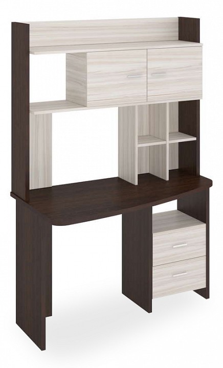 Стол компьютерный Домино lite СКЛ-Крл120-НКЛХ-120 ВК ЛЕВ