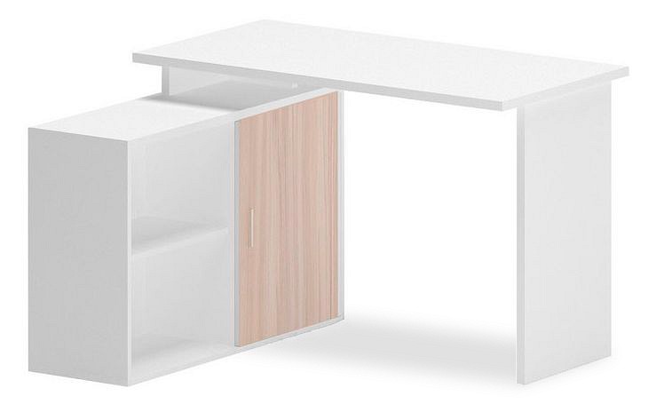 Стол компьютерный Домино lite СКЛ-ПРЯМ130-ТБЛ-2 БЕК