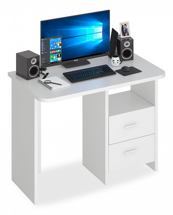 Стол письменный Домино lite СКЛ-Прям100Р