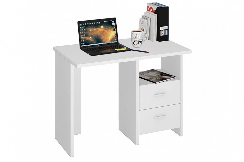 Стол письменный Домино Лайт СКЛ-Прям100