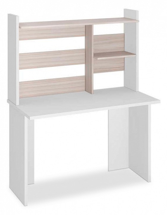 Стол компьютерный Домино lite СКЛ-Прям120(без тумбы)-НКЛ-120 БЕК