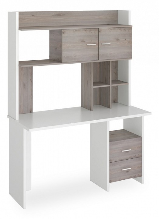 Стол компьютерный Нельсон lite СКЛ-Прям130-НКЛХ-130 БЕН