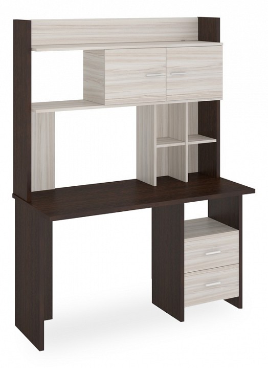 Стол компьютерный Домино lite СКЛ-Прям130-НКЛХ-130 ВК