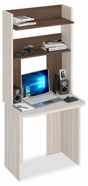 Стол компьютерный Домино lite СКЛ-Прям80Р-НКЛХ