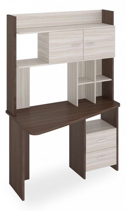 Стол компьютерный Домино lite СКЛ-Трап120-НКЛХ-120 ШК ЛЕВ