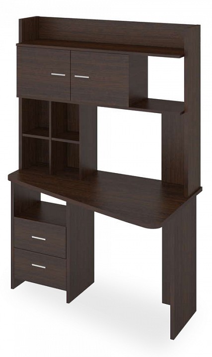 Стол компьютерный Домино lite СКЛ-Трап120-НКЛХ-120 В ПРАВ