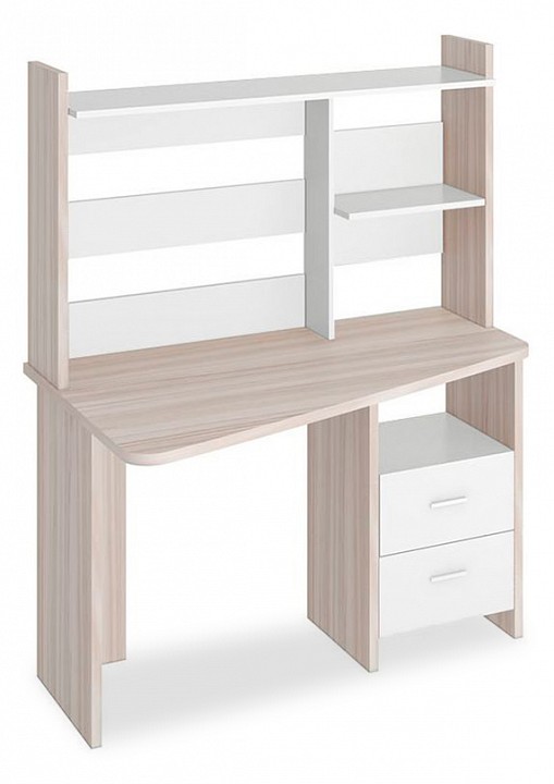 Стол компьютерный Домино lite СКЛ-Трап120-НКЛ-120 КБЕ ЛЕВ