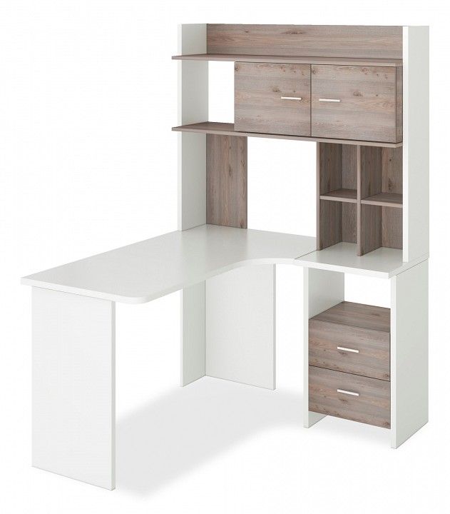 Стол компьютерный Домино Лайт СКЛ-Угл130-НКЛХ120