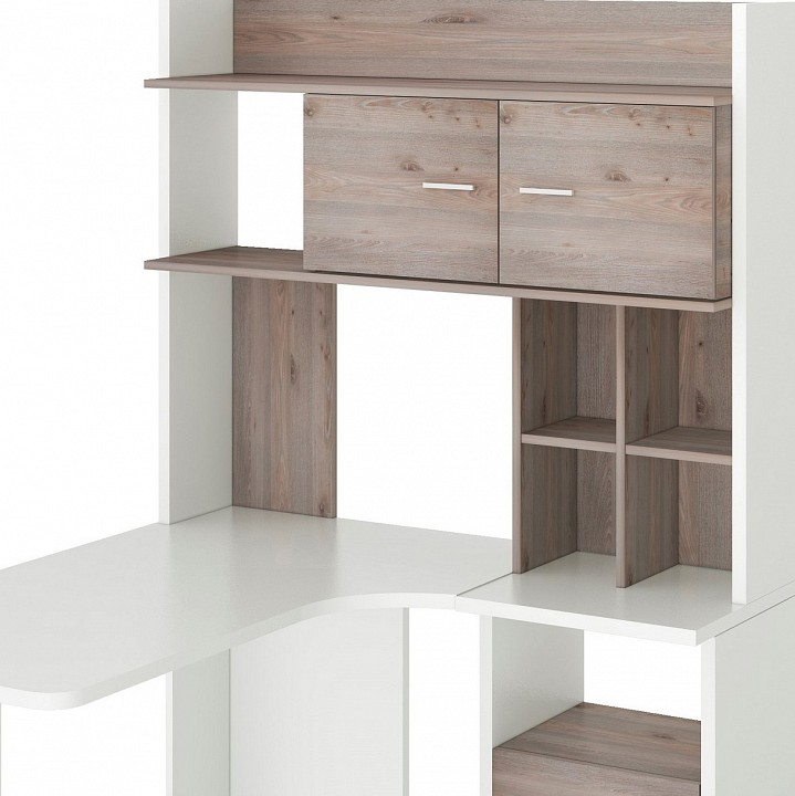 Стол компьютерный Домино Лайт СКЛ-Угл130-НКЛХ120