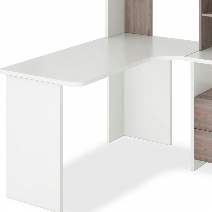 Стол компьютерный Домино Лайт СКЛ-Угл130-НКЛХ120