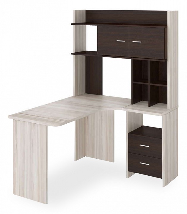 Стол компьютерный Домино lite СКЛ-Угл130-НКЛХ-120 КВ ПРАВ