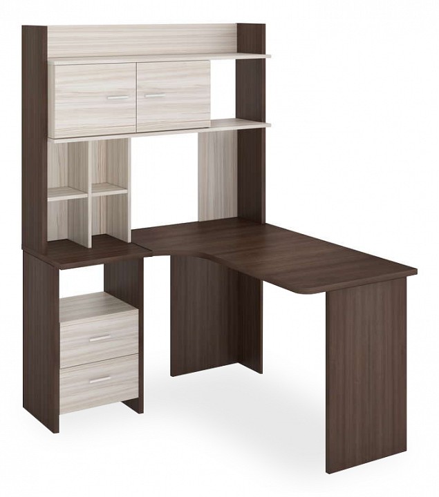 Стол компьютерный Домино lite СКЛ-Угл130-НКЛХ-120 ШК ЛЕВ