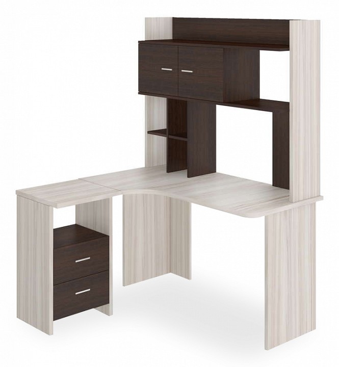 Стол компьютерный Домино lite СКЛ-Угл130-НКЛХ-130 КВ ЛЕВ