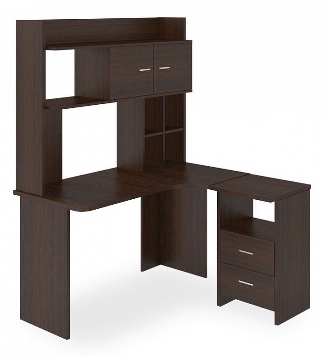 Стол компьютерный Домино lite СКЛ-Угл130-НКЛХ-130 В ПРАВ