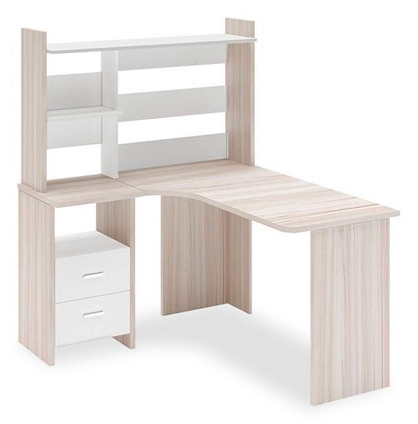 Стол компьютерный Домино lite СКЛ-Угл130-НКЛ-120 КБЕ ЛЕВ