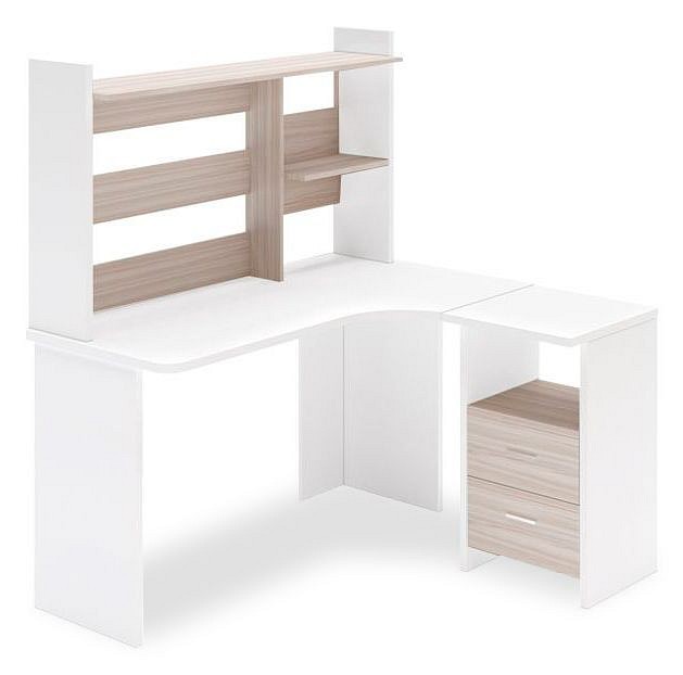 Стол компьютерный Домино lite СКЛ-Угл130-НКЛ-130 БЕК ПРАВ