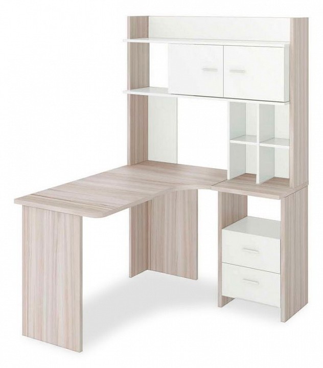 Стол компьютерный Домино lite СКЛ-Угл130-НКЛХ-120 КБЕ ПРАВ