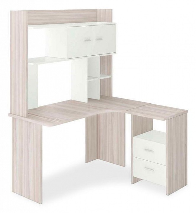 Стол компьютерный Домино lite СКЛ-Угл130-НКЛХ-130 КБЕ ПРАВ