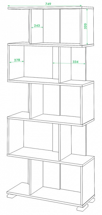 Стеллаж СЛ-5