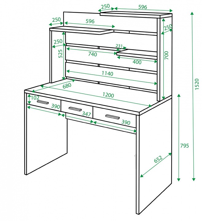 Стол компьютерный СП-32