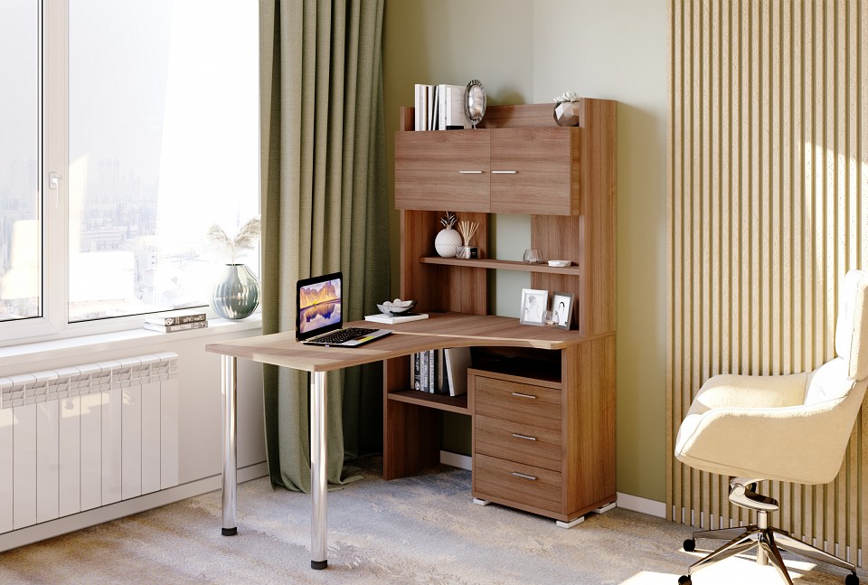 Стол компьютерный Домино СР-133-150 Ш-Ч-ПРАВ